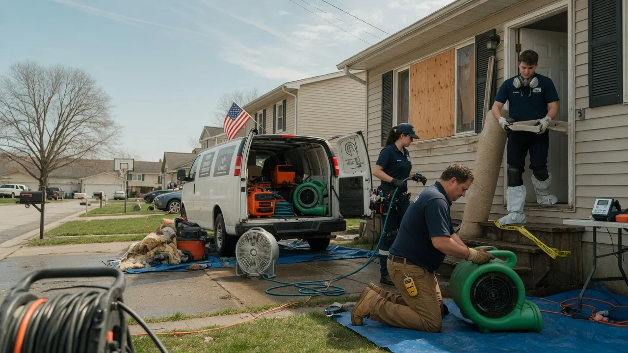 Water Damage Restoration in Rising Sun, IN near me